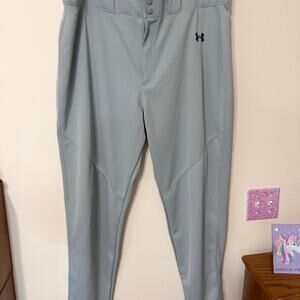 Under Armour Men's Baseball Pants Gray